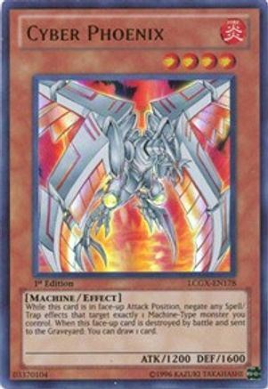 Cyber Phoenix (Ultra Rare) (LCGX-EN178) - Legendary Collection 2 1st Edition