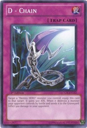 D - Chain (Common) (LCGX-EN152) - Legendary Collection 2 1st Edition
