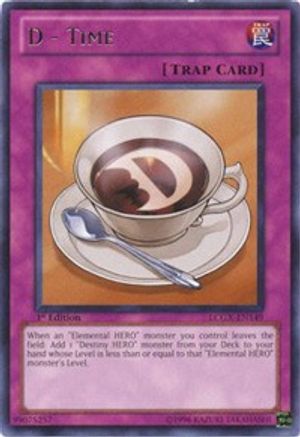 D - Time (Rare) (LCGX-EN149) - Legendary Collection 2 Unlimited