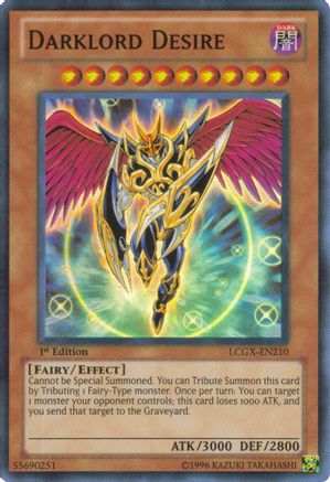 Darklord Desire (Super Rare) (LCGX-EN210) - Legendary Collection 2 1st Edition