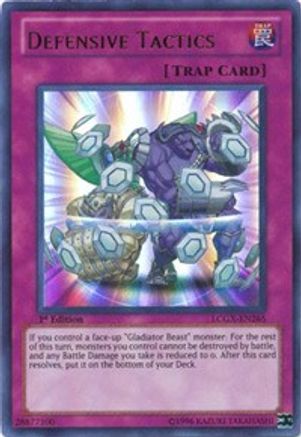 Defensive Tactics (Ultra Rare) (LCGX-EN265) - Legendary Collection 2 1st Edition