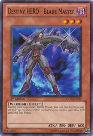 Destiny HERO - Blade Master (Common) (LCGX-EN129) - Legendary Collection 2 1st Edition