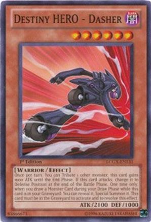Destiny HERO - Dasher (Common) (LCGX-EN131) - Legendary Collection 2 1st Edition