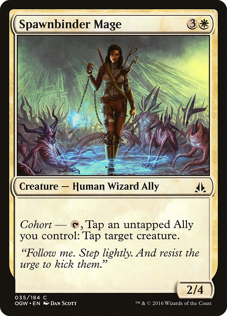 Spawnbinder Mage (OGW-035) [Oath of the Gatewatch] Foil