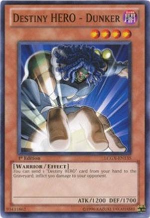 Destiny HERO - Dunker (Common) (LCGX-EN135) - Legendary Collection 2 Unlimited