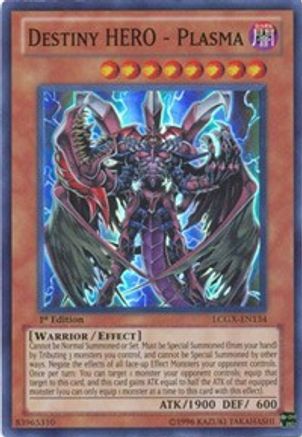 Destiny HERO - Plasma (Super Rare) (LCGX-EN134) - Legendary Collection 2 Unlimited