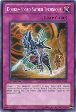 Double-Edged Sword Technique (Common) (LCGX-EN264) - Legendary Collection 2 Unlimited