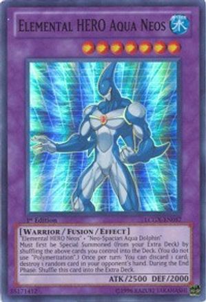 Elemental HERO Aqua Neos (Super Rare) (LCGX-EN057) - Legendary Collection 2 Unlimited