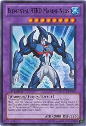 Elemental HERO Marine Neos (Common) (LCGX-EN062) - Legendary Collection 2 1st Edition
