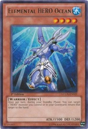 Elemental HERO Ocean (Rare) (LCGX-EN025) - Legendary Collection 2 Unlimited