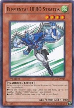 Elemental HERO Stratos (Common) (LCGX-EN024) - Legendary Collection 2 Unlimited