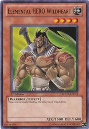 Elemental HERO Wildheart (Common) (LCGX-EN014) - Legendary Collection 2 1st Edition