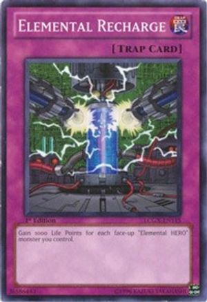 Elemental Recharge (Common) (LCGX-EN115) - Legendary Collection 2 1st Edition