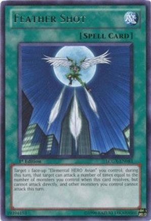 Feather Shot (Rare) (LCGX-EN083) - Legendary Collection 2 1st Edition