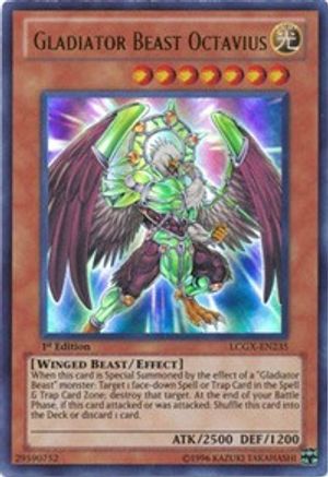 Gladiator Beast Octavius (Ultra Rare) (LCGX-EN235) - Legendary Collection 2 Unlimited