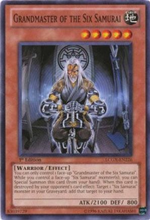 Grandmaster of the Six Samurai (Common) (LCGX-EN226) - Legendary Collection 2 1st Edition