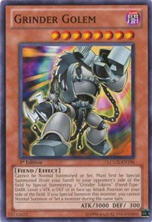 Grinder Golem (Common) (LCGX-EN196) - Legendary Collection 2 Unlimited