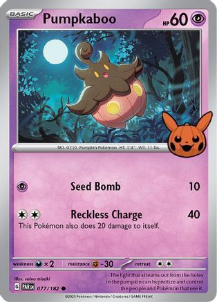 Pumpkaboo (077/182) [Trick or Trade BOOster Bundle 2024] - Common