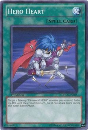 Hero Heart (Common) (LCGX-EN085) - Legendary Collection 2 Unlimited