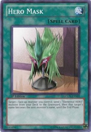 Hero Mask (Common) (LCGX-EN103) - Legendary Collection 2 Unlimited