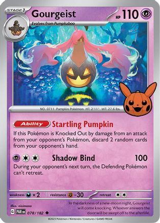 Gourgeist (078/182) [Trick or Trade BOOster Bundle 2024] - Uncommon