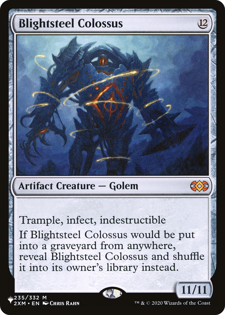 Blightsteel Colossus (LIST-235/332) [The List]