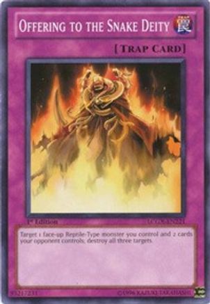 Offering to the Snake Deity (Common) (LCGX-EN221) - Legendary Collection 2 1st Edition