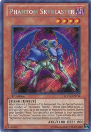 Phantom Skyblaster (Secret Rare) (LCGX-EN194) - Legendary Collection 2 Unlimited