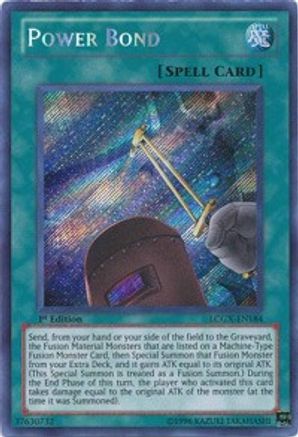 Power Bond (Secret Rare) (LCGX-EN184) - Legendary Collection 2 Unlimited