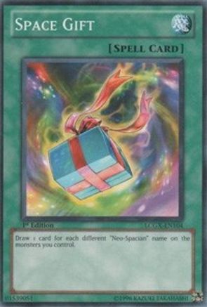 Space Gift (Common) (LCGX-EN104) - Legendary Collection 2 Unlimited
