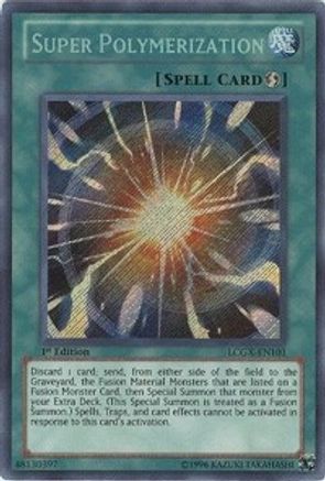 Super Polymerization (Secret Rare) (LCGX-EN101) - Legendary Collection 2 1st Edition