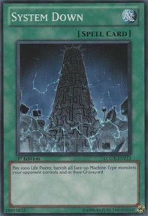 System Down (Common) (LCGX-EN213) - Legendary Collection 2 1st Edition