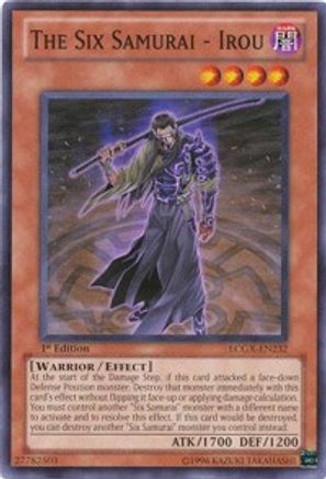 The Six Samurai - Irou (Common) (LCGX-EN232) - Legendary Collection 2 Unlimited