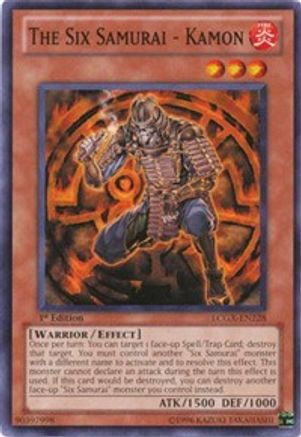 The Six Samurai - Kamon (Common) (LCGX-EN228) - Legendary Collection 2 1st Edition