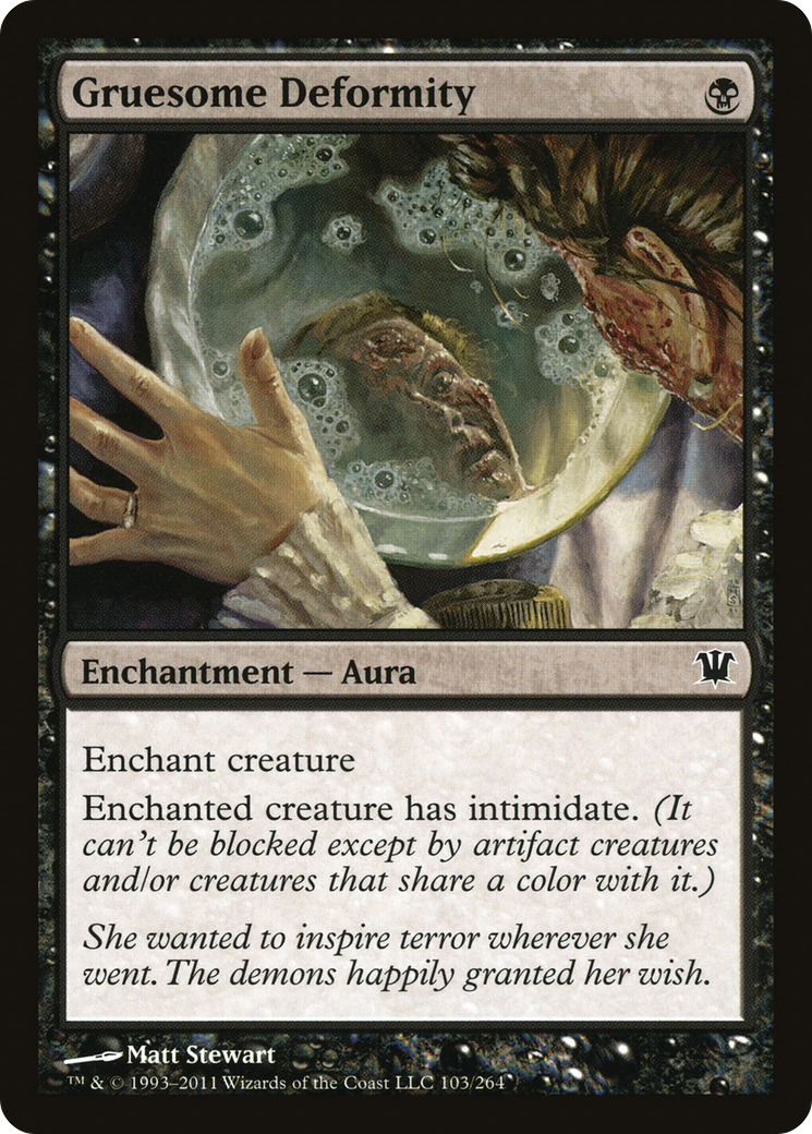 Gruesome Deformity (ISD-103) [Innistrad] Foil