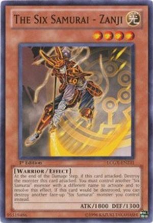 The Six Samurai - Zanji (Common) (LCGX-EN231) - Legendary Collection 2 1st Edition