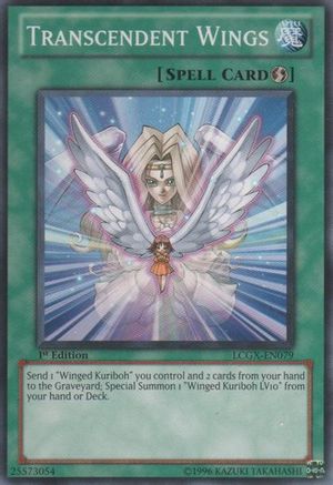 Transcendent Wings (Common) (LCGX-EN079) - Legendary Collection 2 1st Edition