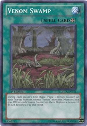 Venom Swamp (Common) (LCGX-EN216) - Legendary Collection 2 1st Edition