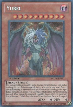 Yubel (Secret Rare) (LCGX-EN197) - Legendary Collection 2 1st Edition