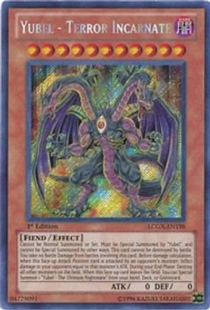 Yubel - Terror Incarnate (Secret Rare) (LCGX-EN198) - Legendary Collection 2 1st Edition