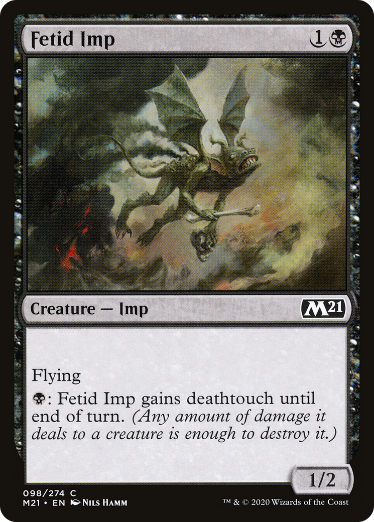 Fetid Imp (M21-098) [Core Set 2021]