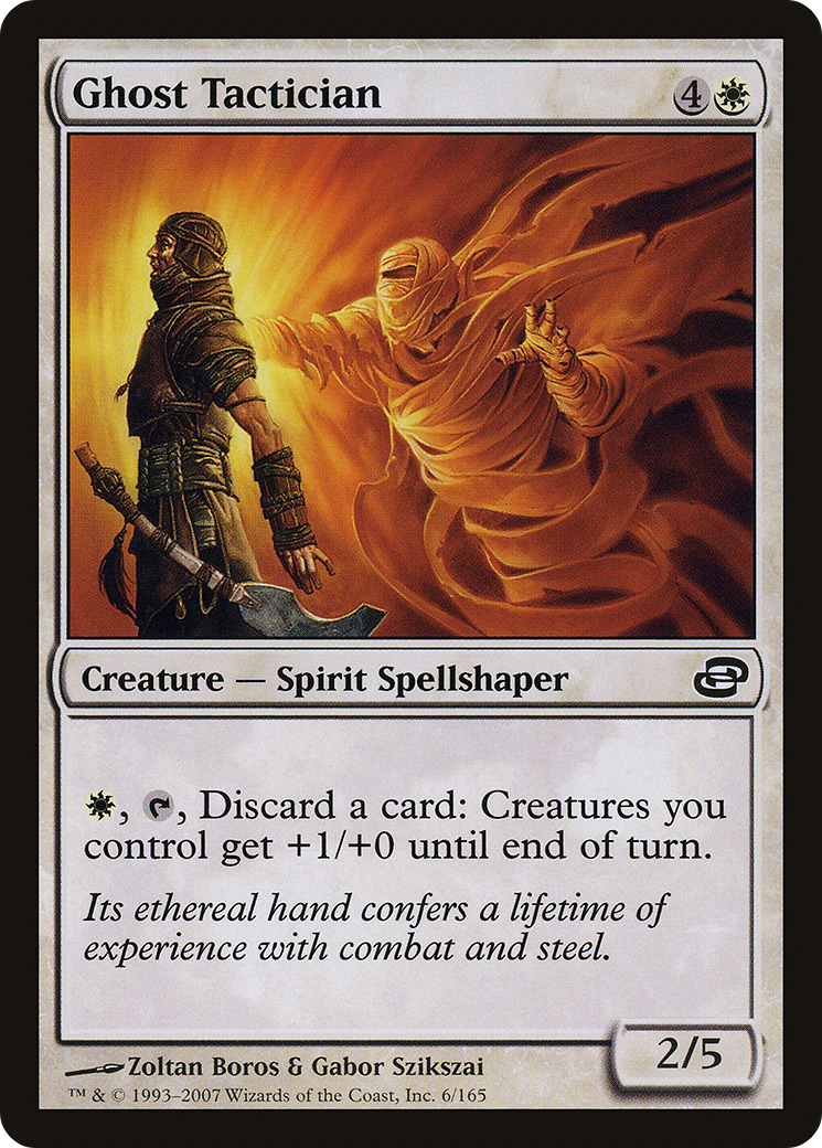Ghost Tactician (PLC-006) [Planar Chaos] Foil