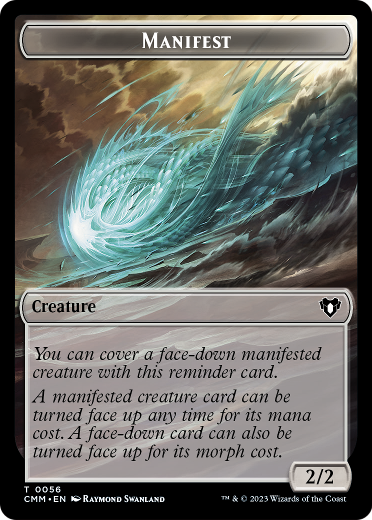Manifest (TCMM-056) [Commander Masters Tokens]