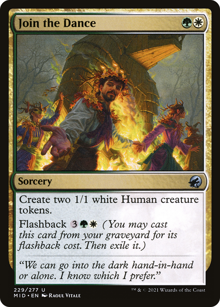 Join the Dance (MID-229) [Innistrad: Midnight Hunt]