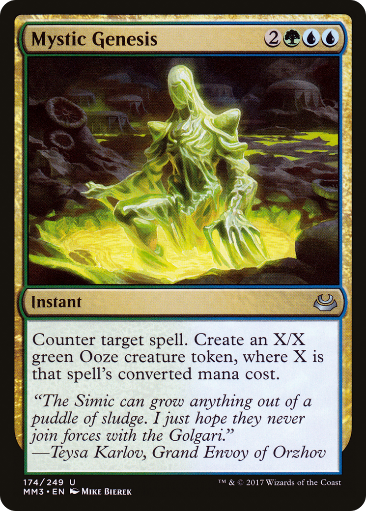 Mystic Genesis (MM3-174) [Modern Masters 2017] Foil