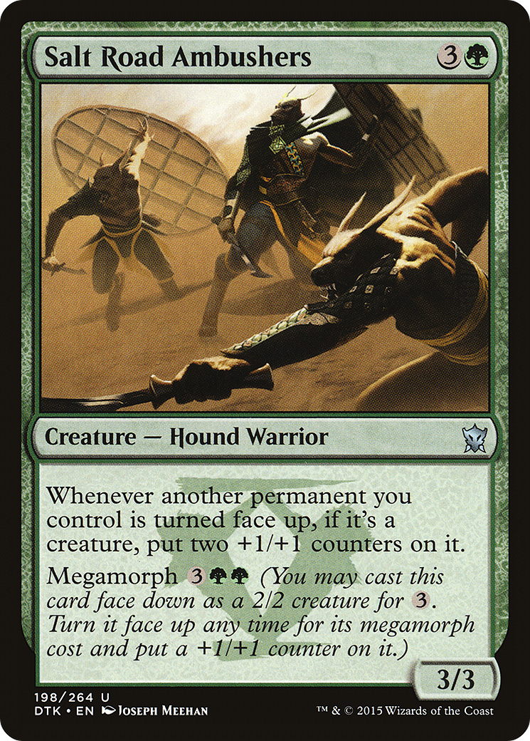 Salt Road Ambushers (DTK-198) [Dragons of Tarkir]