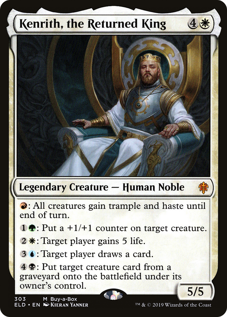 Kenrith, the Returned King (BABP-303) [Throne of Eldraine] Foil