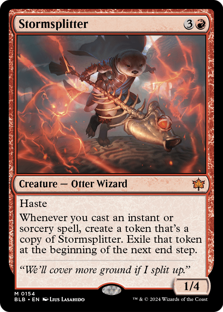 Stormsplitter (BLB-154) [Bloomburrow]