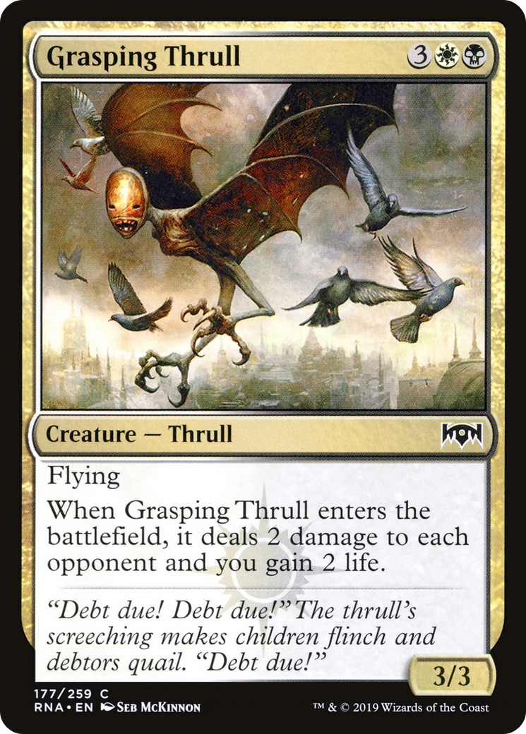 Grasping Thrull (RNA-177) [Ravnica Allegiance]