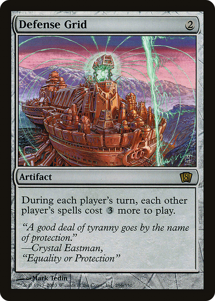 Defense Grid (8ED-296) [8th Edition] Foil